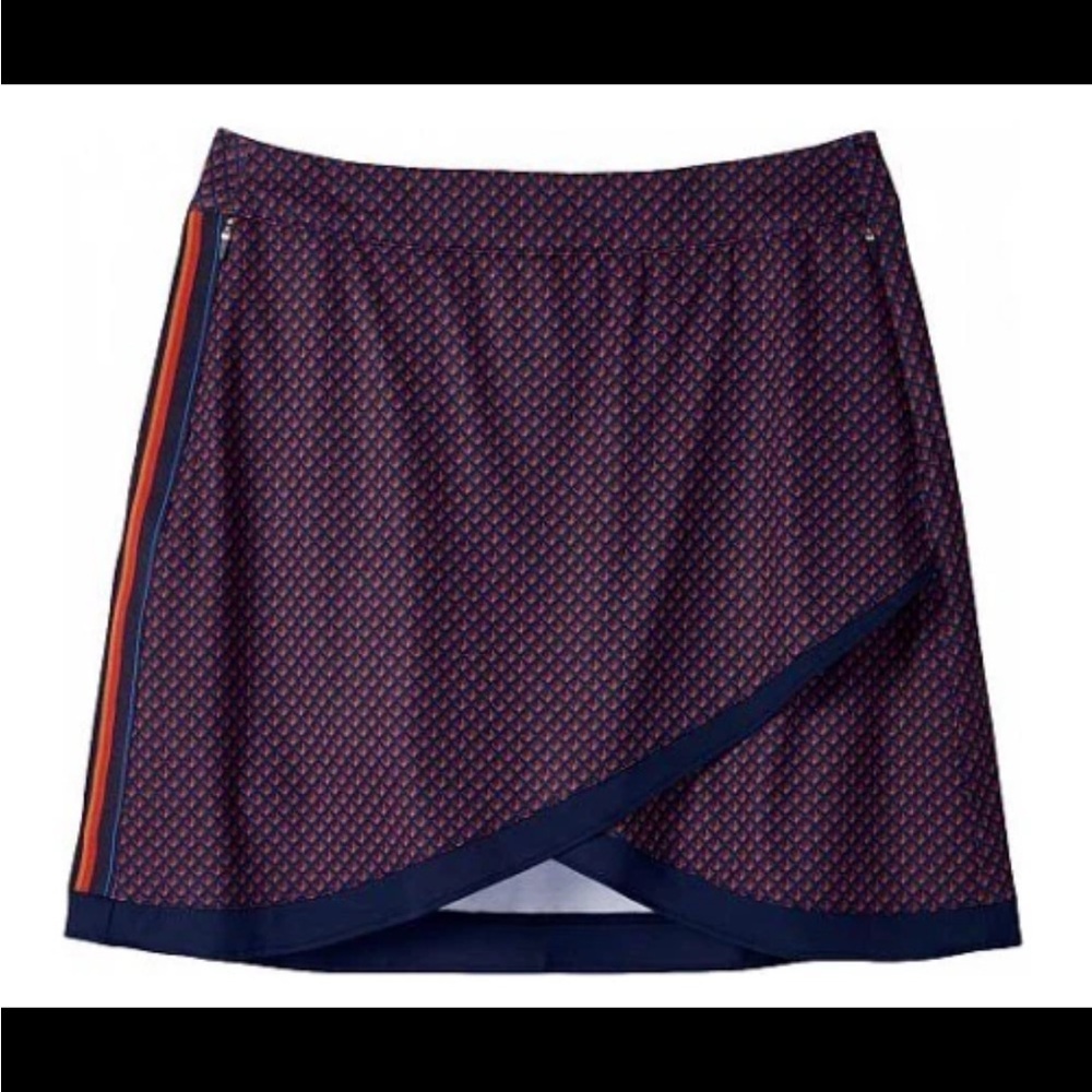 Peter Millar Deco Star Laura Wrap Ladies  Golf Skort NEW NWOT Size XS